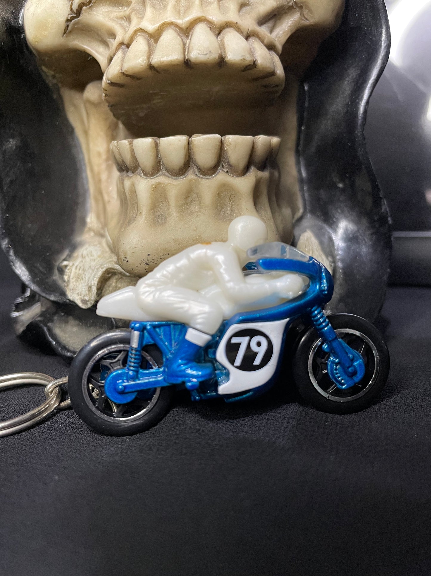'66 Triumph Tiger | Hotwheels Keychain