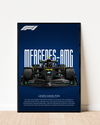 Lewis Hamilton Frame | With Specs | Cars Wall Art