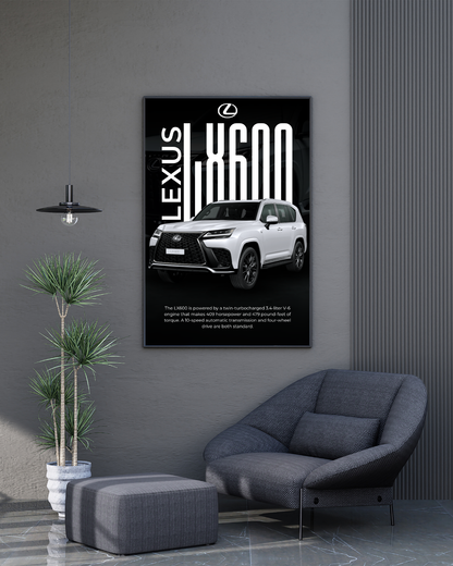 Lexus LX600 | With Specs | Cars Wall Art