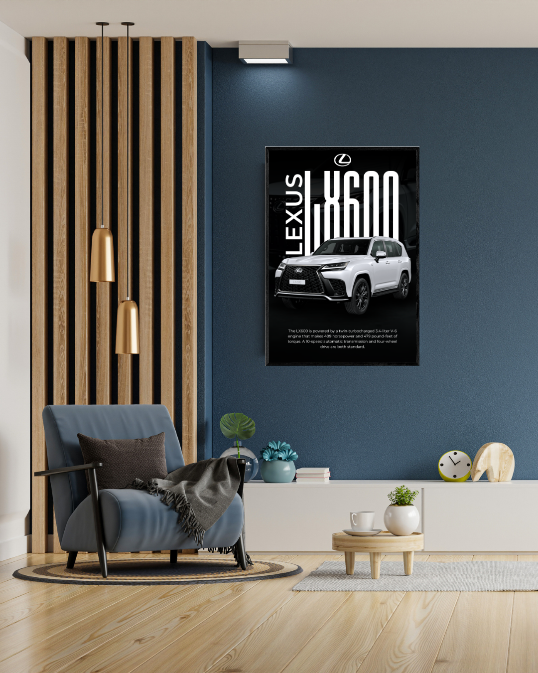 Lexus LX600 | With Specs | Cars Wall Art
