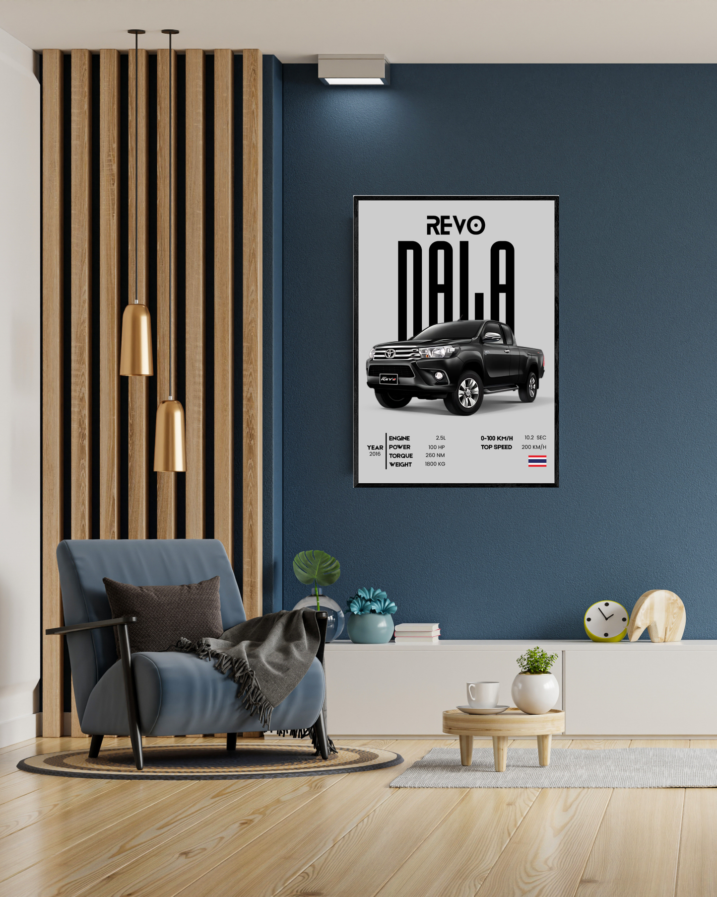 Revo 4x4 | With Specs | Cars Wall Art