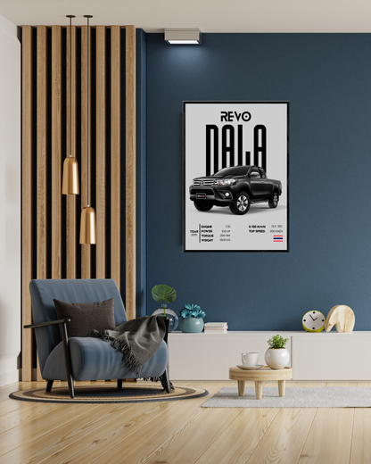 Revo 4x4 | With Specs | Cars Wall Art