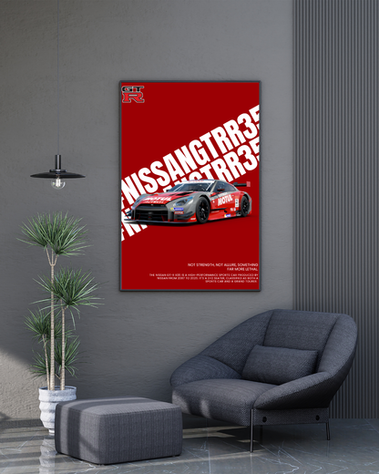 Nissan GT-R R35 | With Specs | Cars Wall Art