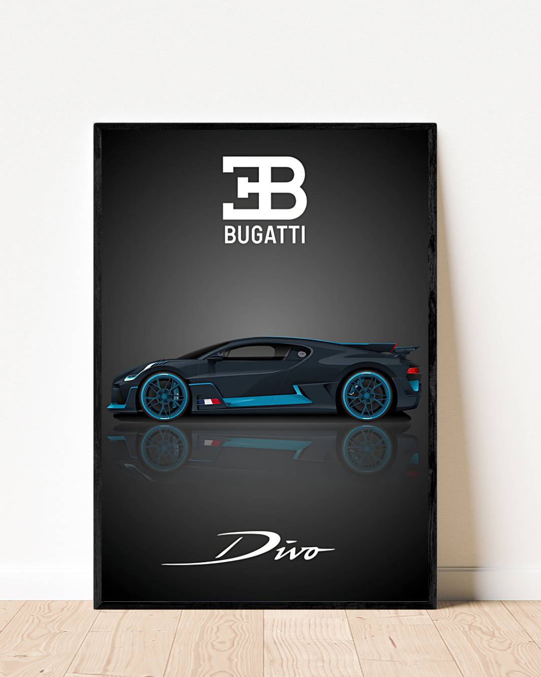 Bugatti Divo | With Specs | Cars Wall Art