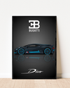 Bugatti Divo | With Specs | Cars Wall Art