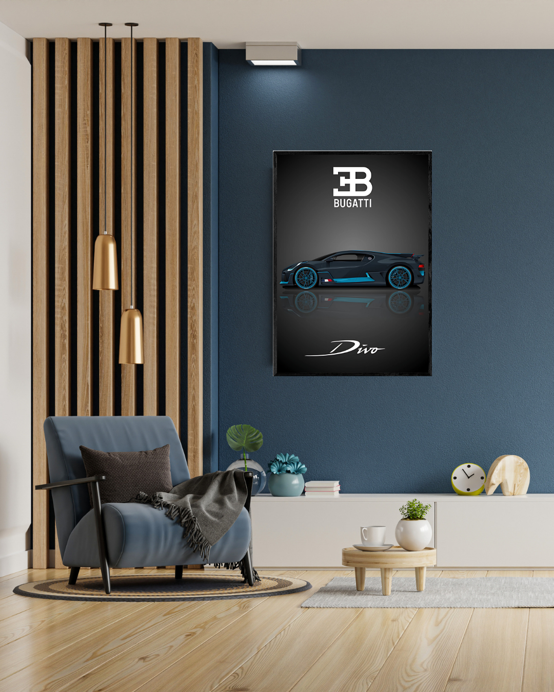 Bugatti Divo | With Specs | Cars Wall Art