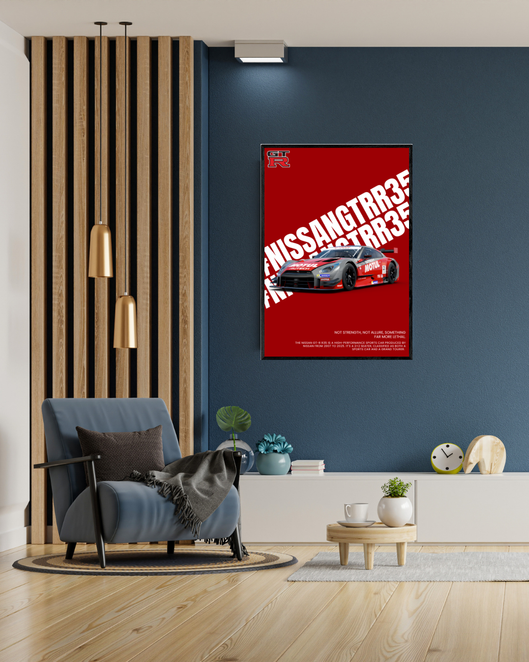 Nissan GT-R R35 | With Specs | Cars Wall Art
