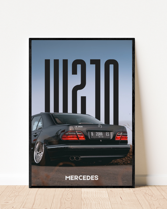 Mercedes-Benz W210 E-Class | Cars Wall Art