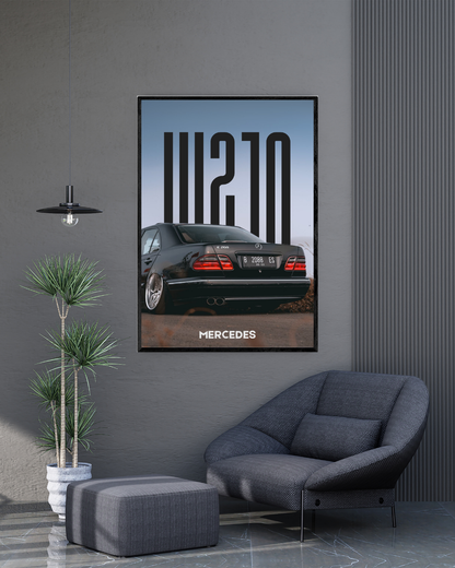 Mercedes-Benz W210 E-Class | Cars Wall Art