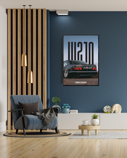 Mercedes-Benz W210 E-Class | Cars Wall Art