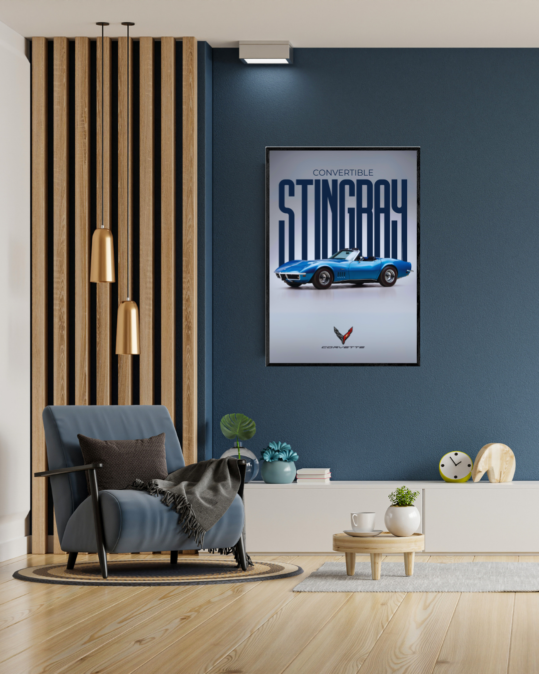 Chevrolet Corvette Stingray - 1965 | Cars Wall Art