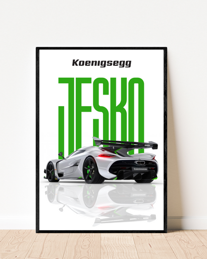 Koenigsegg Jesko | Cars Wall Art