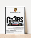 Porsche 911 GT3 RS | With Specs | Cars Wall Art