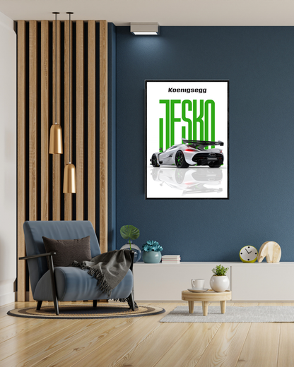 Koenigsegg Jesko | Cars Wall Art
