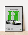 Koenigsegg Jesko | With Specs | Cars Wall Art