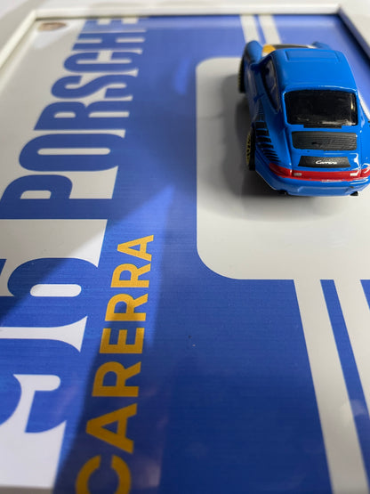 '96 Porsche Carerra - Hot Wheels | 3D Diecast Frame | Cars Wall Art