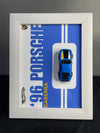 '96 Porsche Carerra - Hot Wheels | 3D Diecast Frame | Cars Wall Art