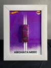 Hirohata Merc - Hot Wheels | 3D Diecast Frame | Cars Wall Art