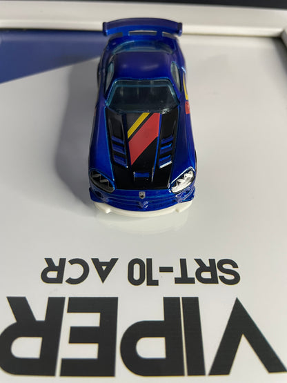 Dodge Viper SRT-10 ACR - Hot Wheels | 3D Diecast Frame | Cars Wall Art