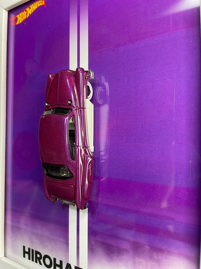 Hirohata Merc - Hot Wheels | 3D Diecast Frame | Cars Wall Art