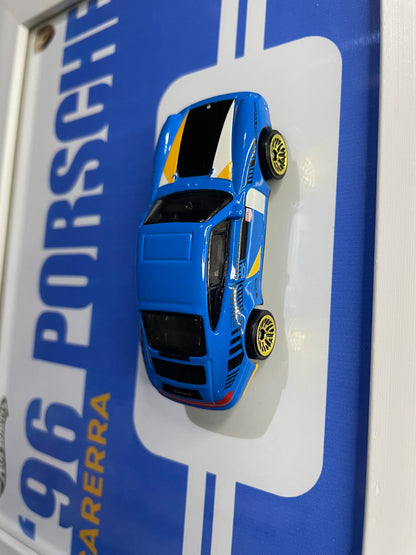 '96 Porsche Carerra - Hot Wheels | 3D Diecast Frame | Cars Wall Art