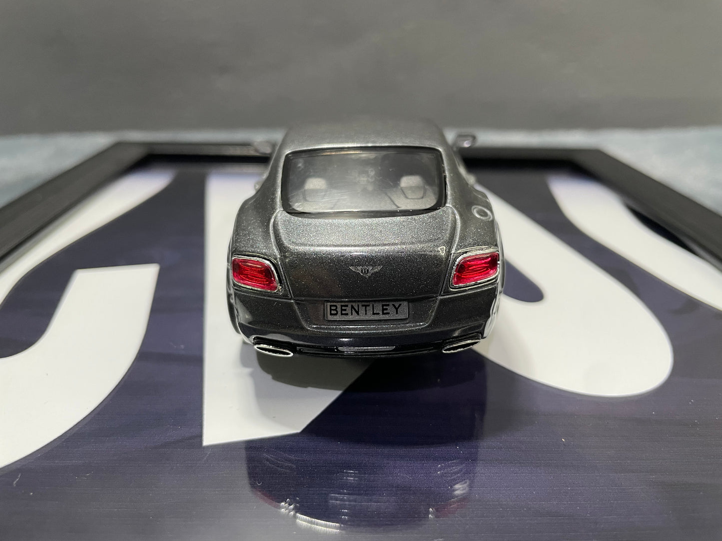 Bentley Continental GT Speed | Kinsmart Licensed Model - Car Scale 1:36 | 3D Diecast Frame | Cars Wall Art