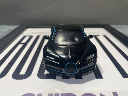 Bugatti Chiron | Kinsmart Licensed Model - Car Scale 1:36 | 3D Diecast Frame | Cars Wall Art
