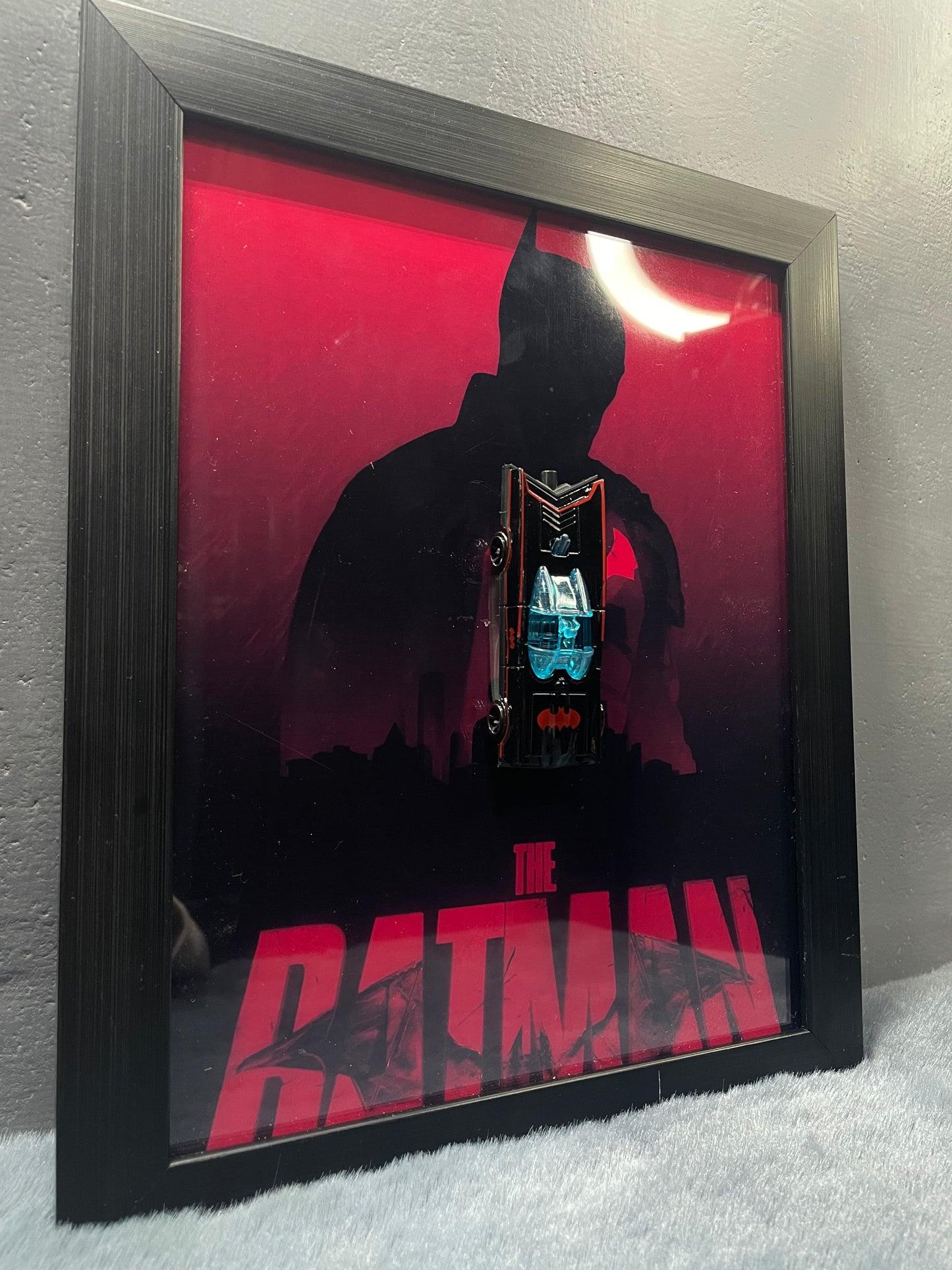 Batmobile Diecast Frame | Hotwheels Frame | Car scale 1:64 | Cars Wall Art