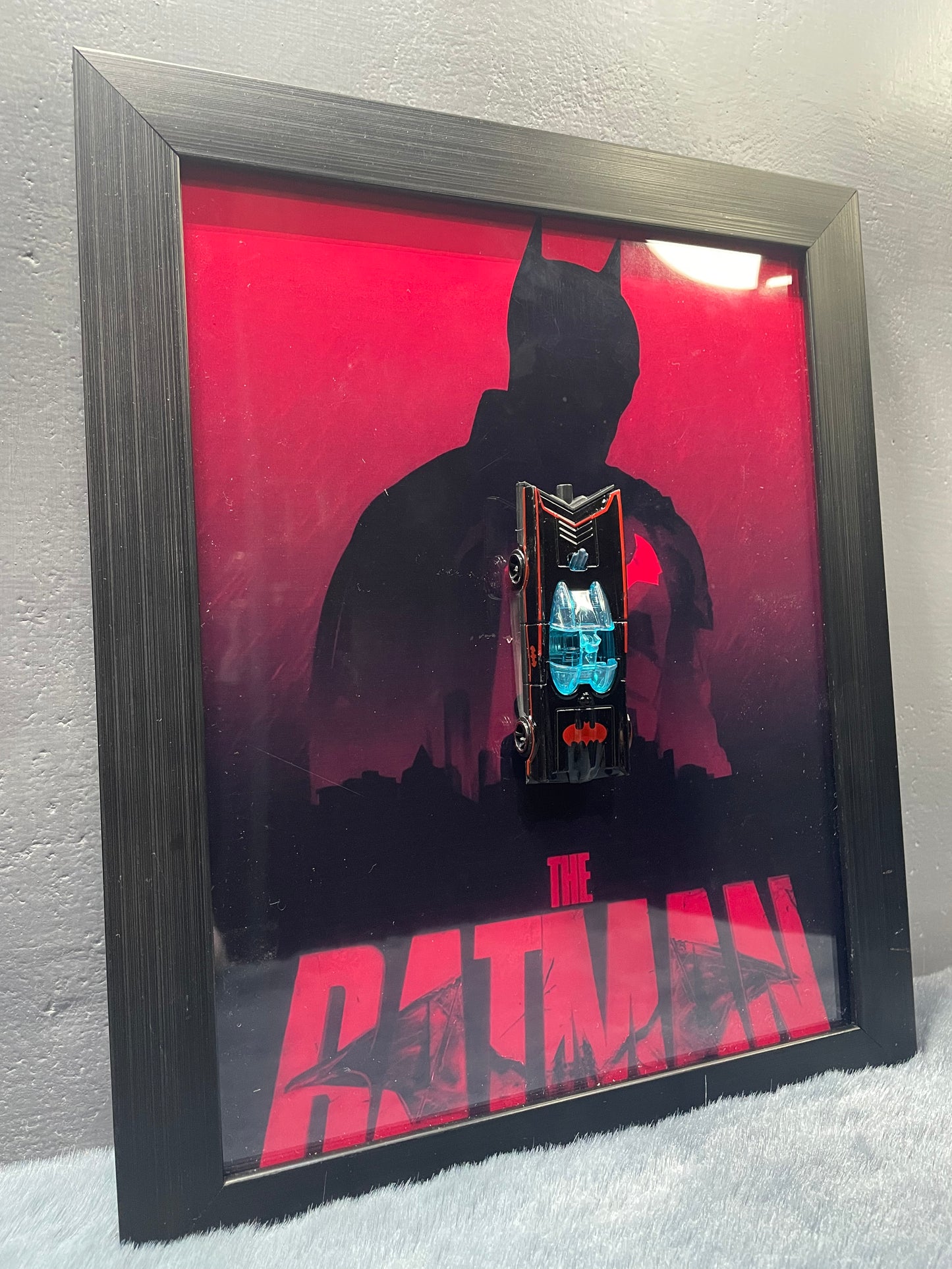 Batmobile Diecast Frame | Hotwheels Frame | Car scale 1:64 | Cars Wall Art