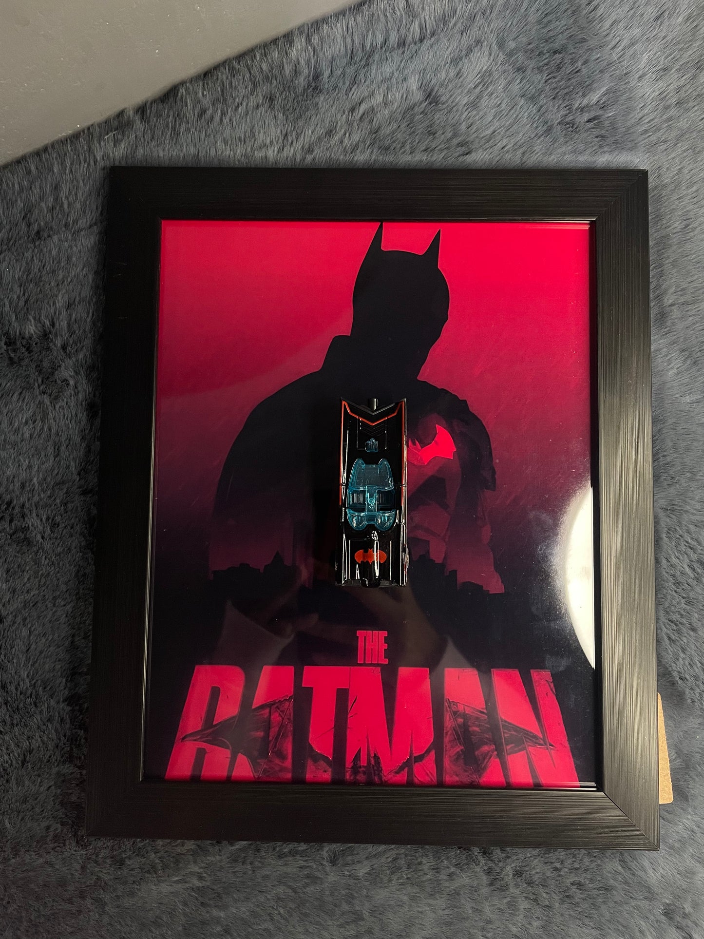 Batmobile Diecast Frame | Hotwheels Frame | Car scale 1:64 | Cars Wall Art