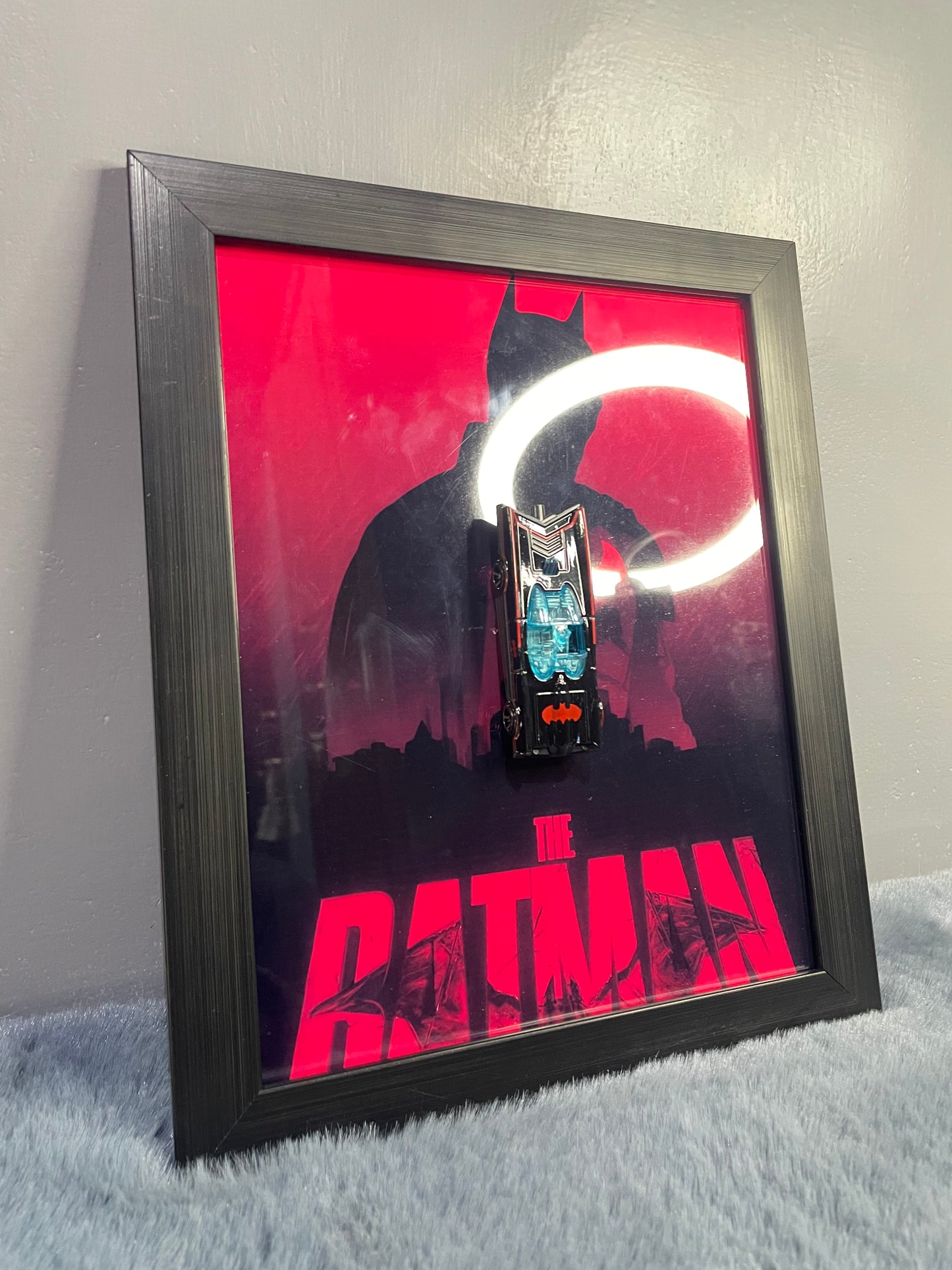 Batmobile Diecast Frame | Hotwheels Frame | Car scale 1:64 | Cars Wall Art