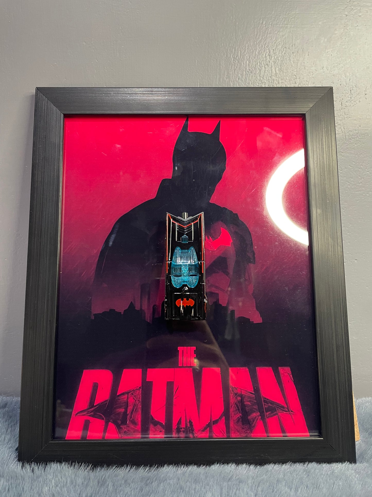 Batmobile Diecast Frame | Hotwheels Frame | Car scale 1:64 | Cars Wall Art