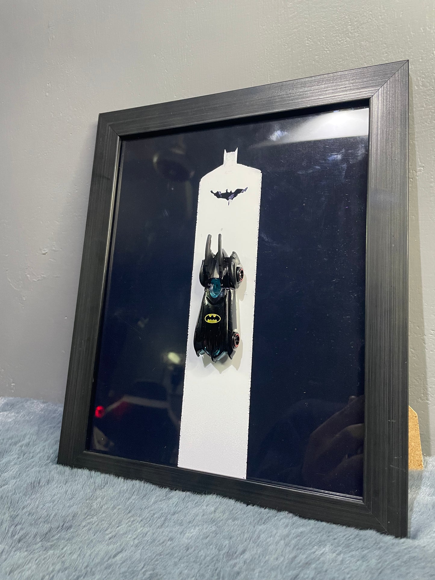 Batmobile Diecast Frame | Hotwheels Frame | Car scale 1:64 | Cars Wall Art