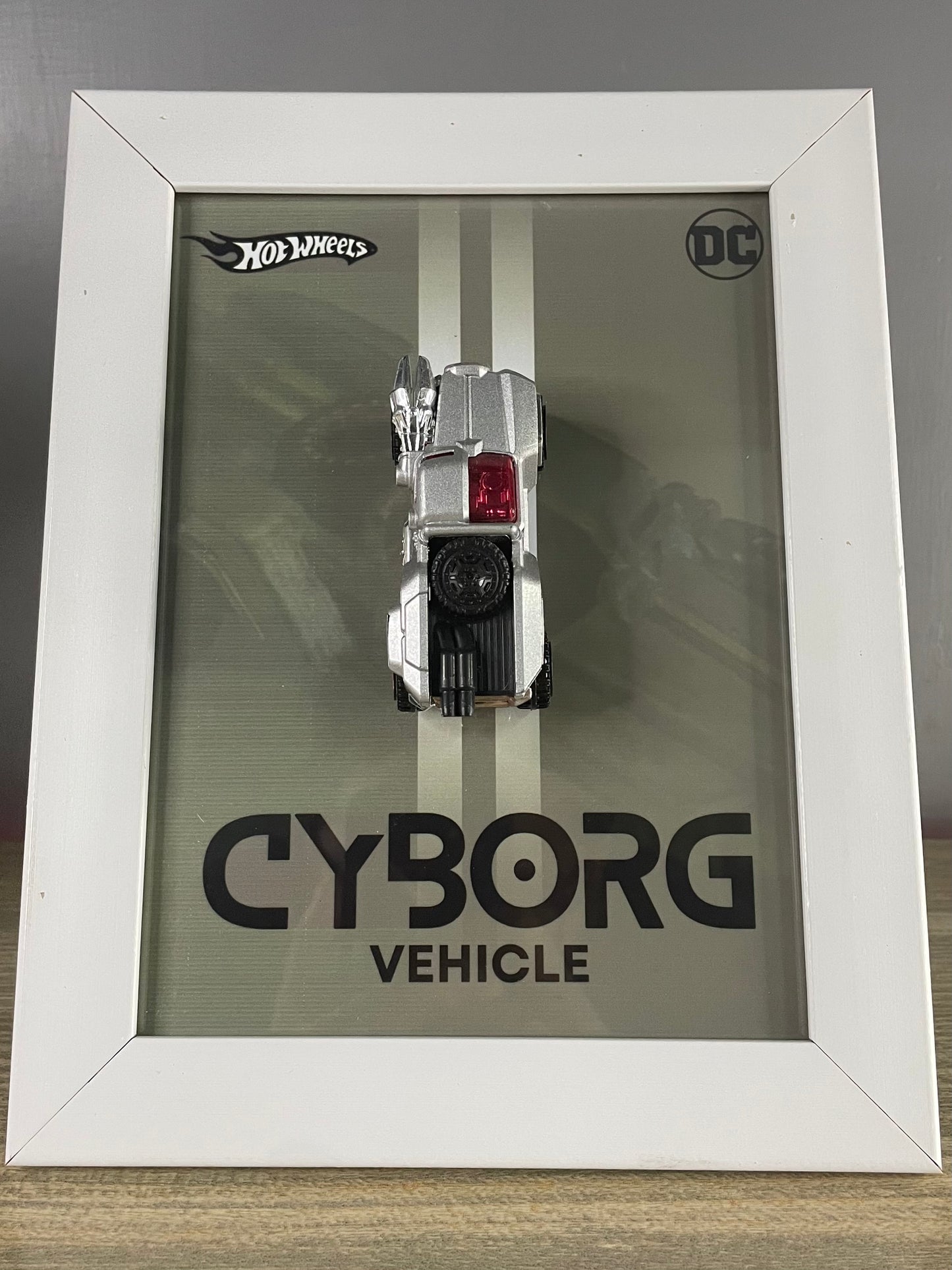 Cyborg Vehicle - Car Scale 1:64 | 3D Diecast Frame | Cars Wall Art