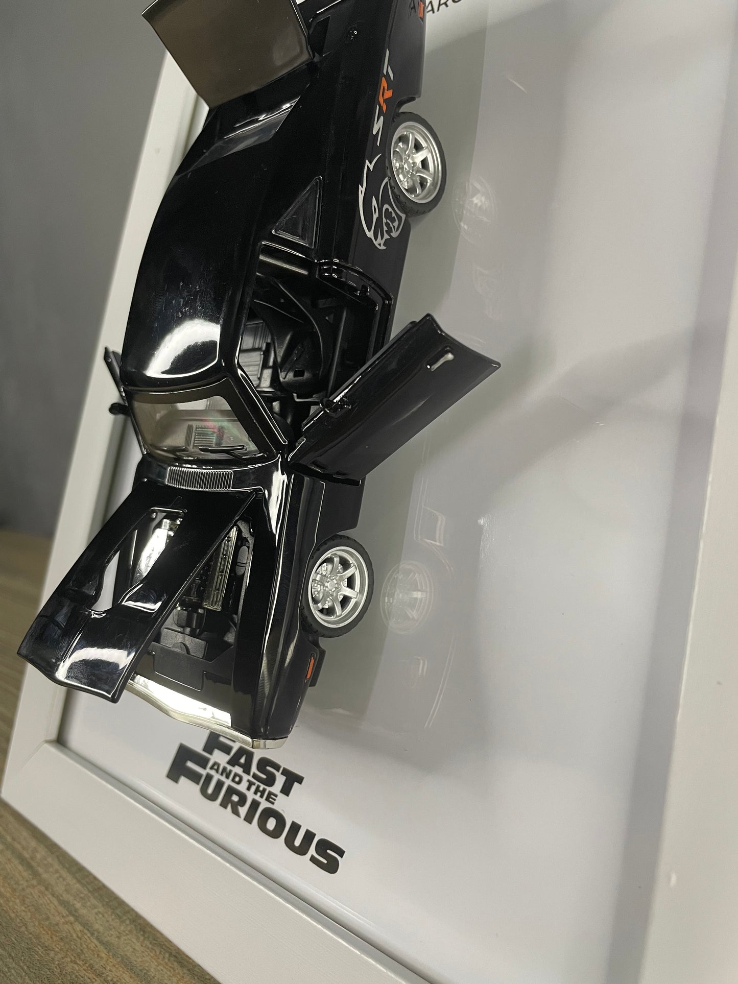 Dodge Charger 1970 - Car Scale 1:32 | 3D Diecast Frame | Cars Wall Art