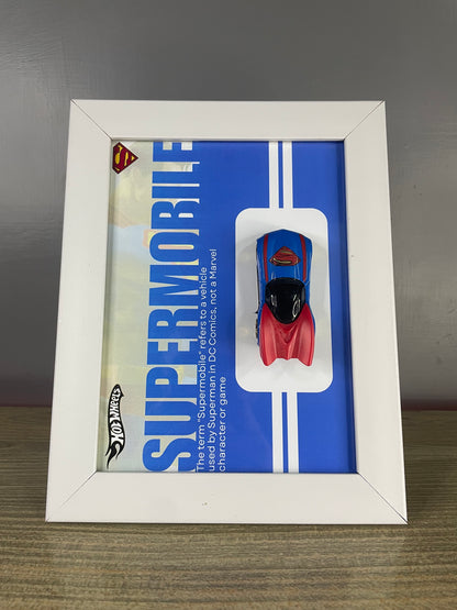 Supermobile - Car Scale 1:64 | 3D Diecast Frame | Cars Wall Art