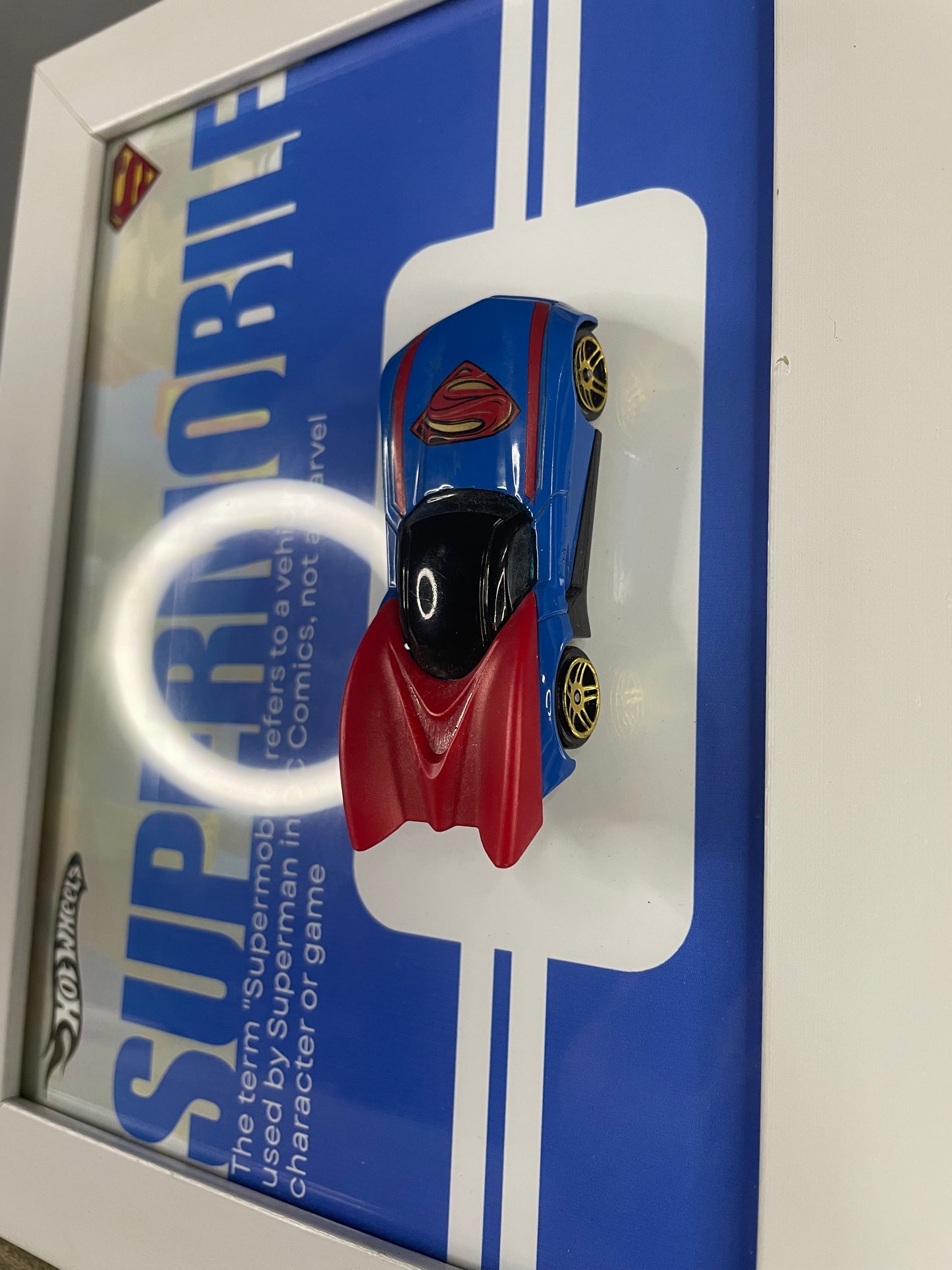 Supermobile - Car Scale 1:64 | 3D Diecast Frame | Cars Wall Art