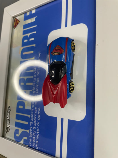 Supermobile - Car Scale 1:64 | 3D Diecast Frame | Cars Wall Art