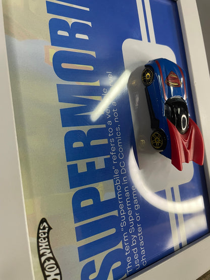 Supermobile - Car Scale 1:64 | 3D Diecast Frame | Cars Wall Art