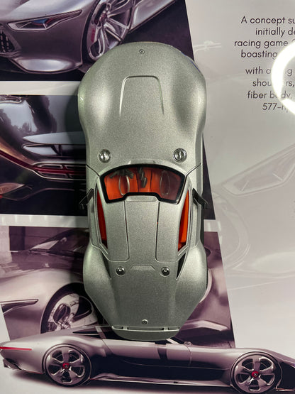 AMG Vision GT Mercedes | Car Scale 1:24 | 3D Diecast Frame | Cars Wall Art