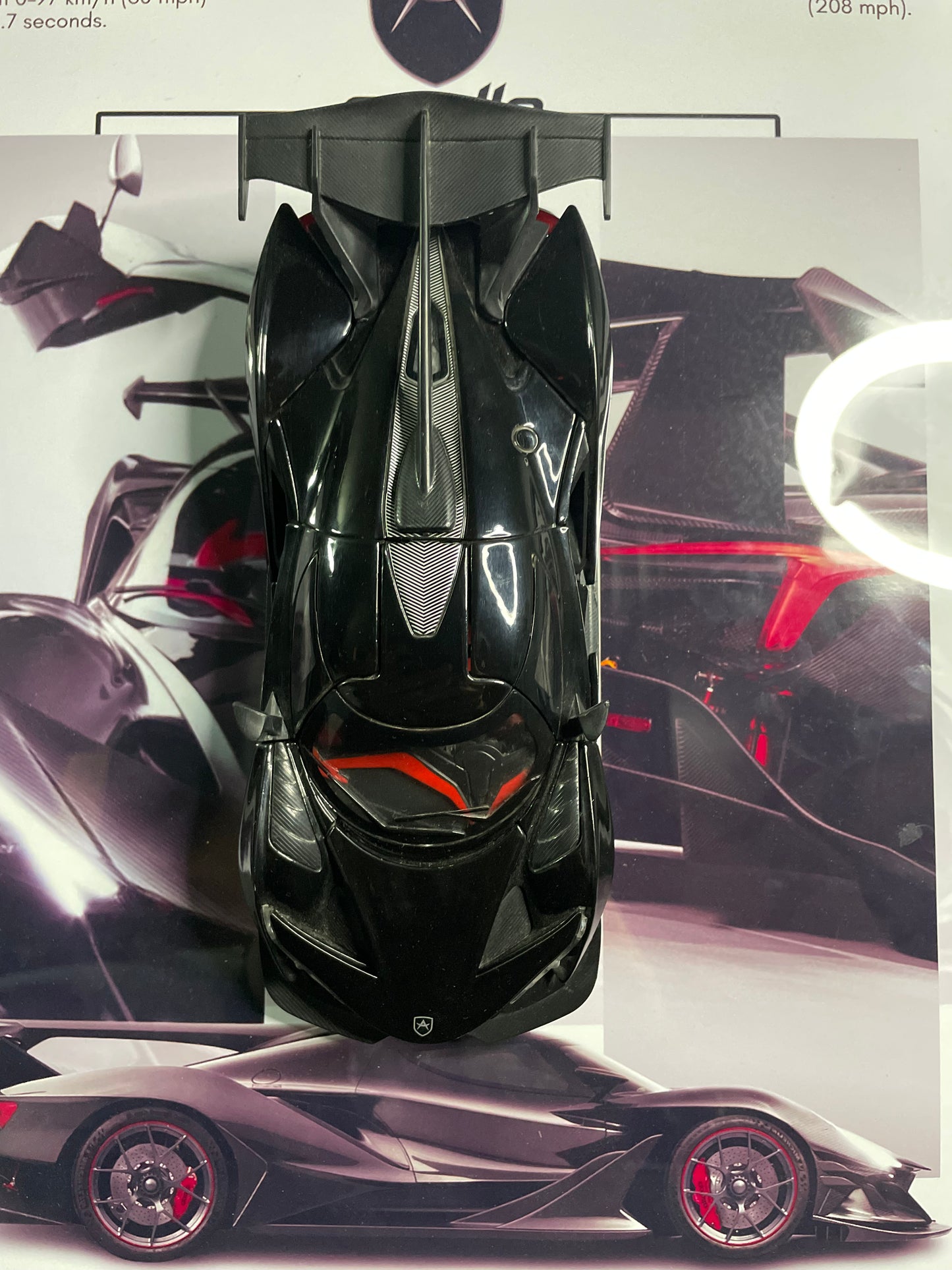 Apollo IE | Car Scale 1:24 | 3D Diecast Frame | Cars Wall Art