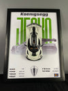 Koenigsegg Jesko | Car Scale 1:24 | 3D Diecast Frame | Cars Wall Art
