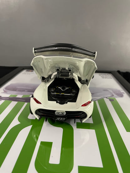 Koenigsegg Jesko | Car Scale 1:24 | 3D Diecast Frame | Cars Wall Art