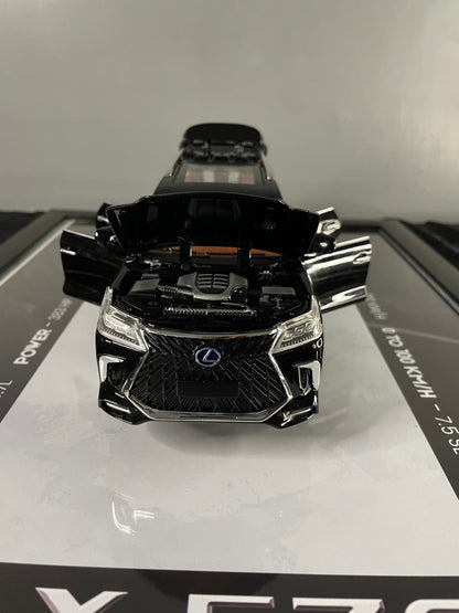 Lexus LX 570 | Car Scale 1:24 | 3D Diecast Frame | Cars Wall Art