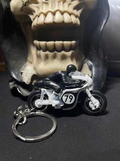 '66 Triumph Tiger | Hotwheels Keychain