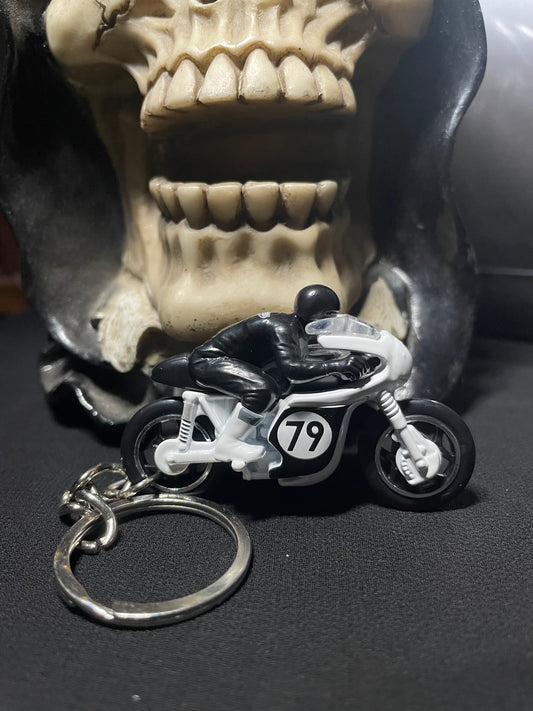 '66 Triumph Tiger | Hotwheels Keychain