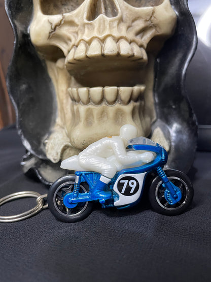 '66 Triumph Tiger | Hotwheels Keychain