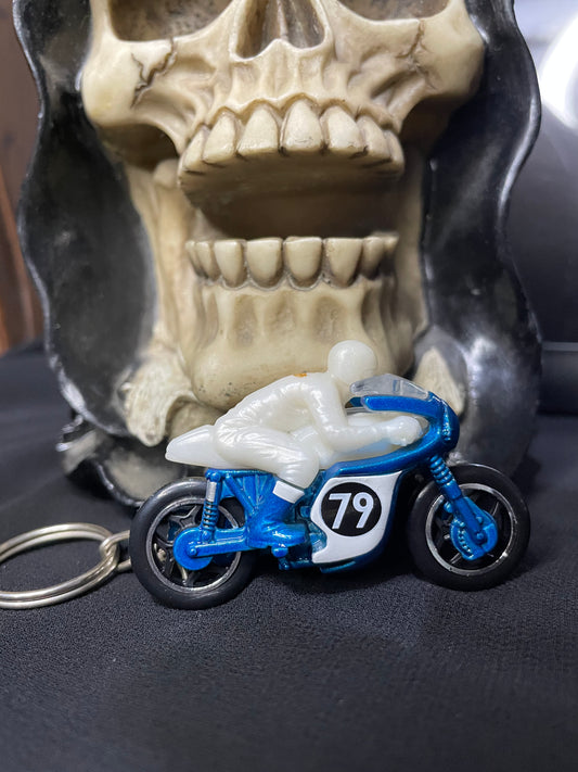 '66 Triumph Tiger | Hotwheels Keychain