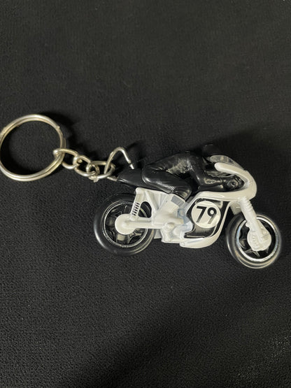 1966 Triumph Tiger 100 | Hotwheels Keychain