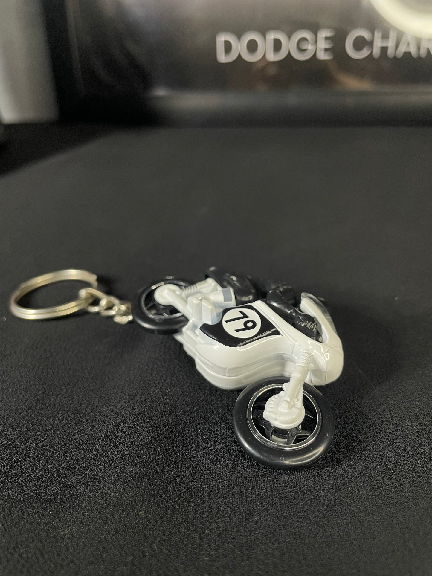 1966 Triumph Tiger 100 | Hotwheels Keychain